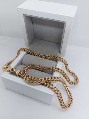 Silmapaistev kullast kaelakett 24,38gr, pikkus 50cm