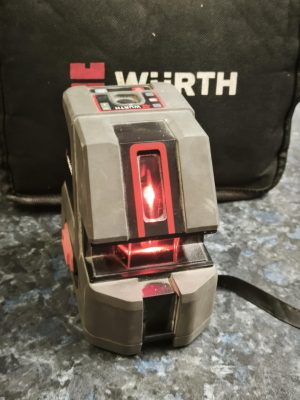 Laserlood Würth CLL 11,punase kiirega