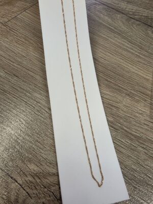 Väärismetall kuld kaelakett 54cm