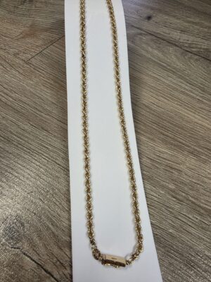 Väärismetall kuld kaelakett Cordell 42cm
