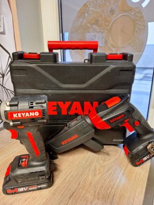 Komplekt KEYANG ASD-1800L/dw20blh+DW20BLH-315, 2x2.0 ah akut, laadija,kohver